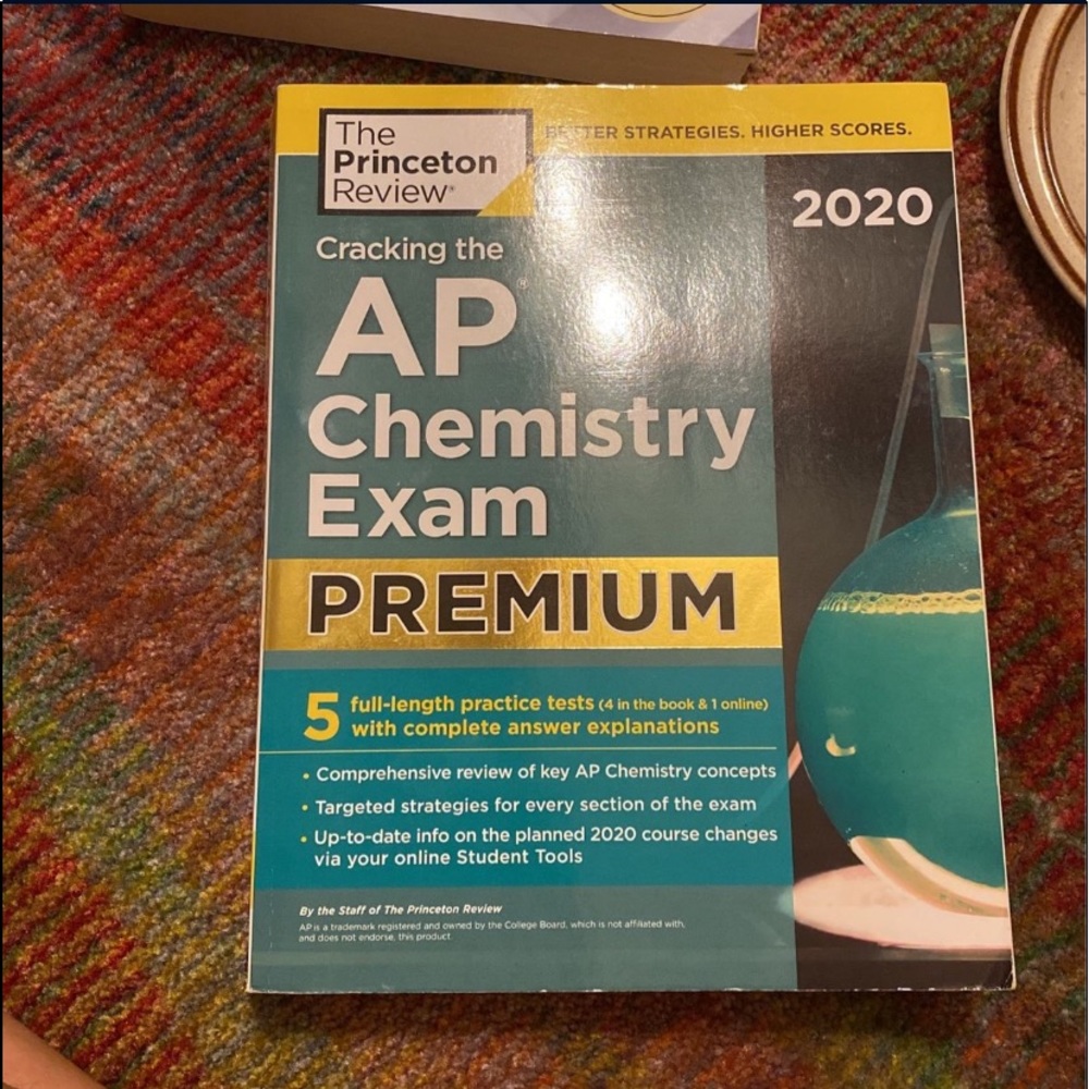 2020 Princeton Review: AP Chemistry Exam Premium Edition